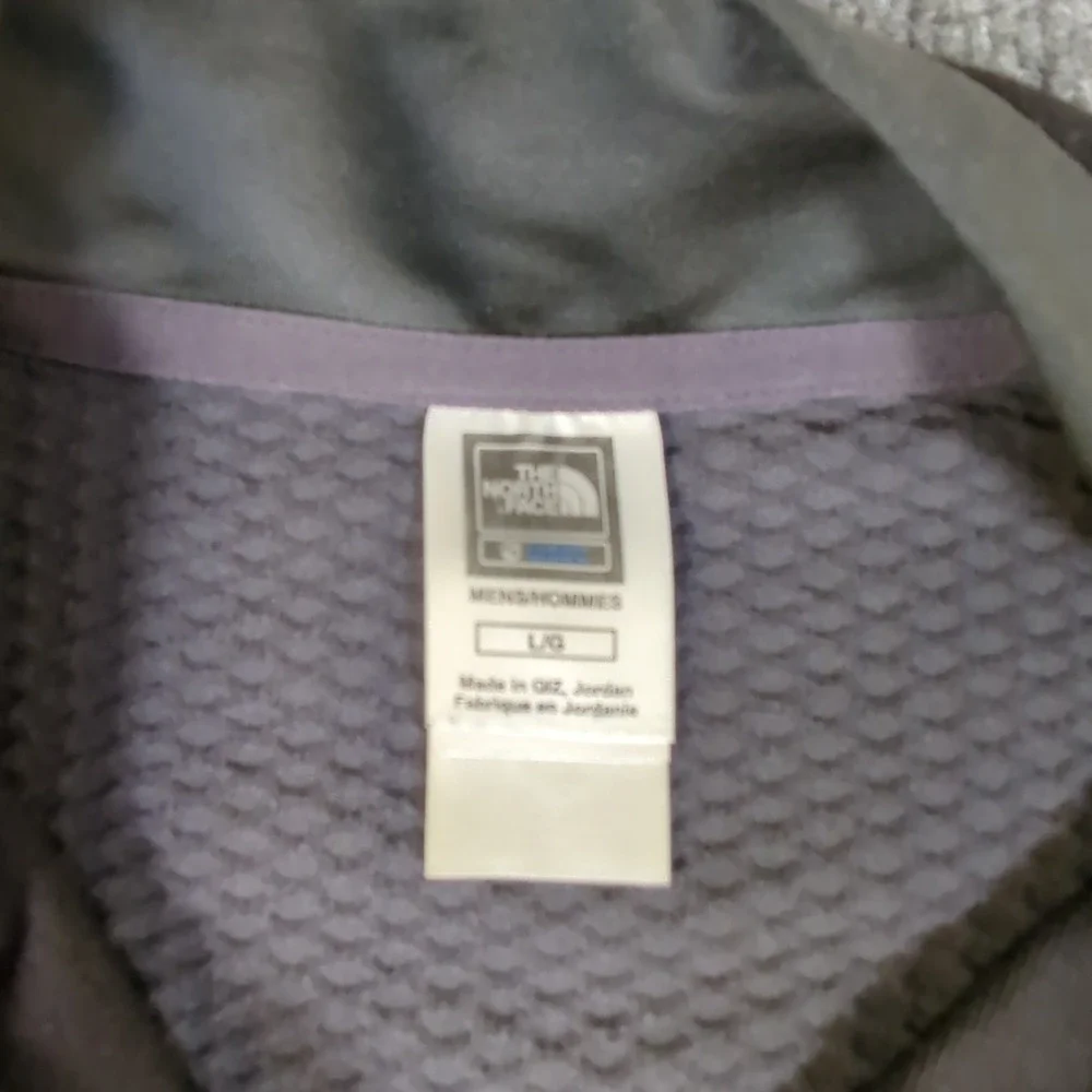 The‎ North Face Flight Series Mens 1/4 Zip Pullover Gray Running Top Large #2547